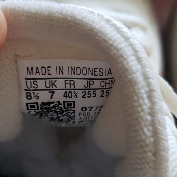 Adidas Breaknet Sleek Sneakers Women’s size 8.5 White Orange NEW in Box - Picture 7 of 8